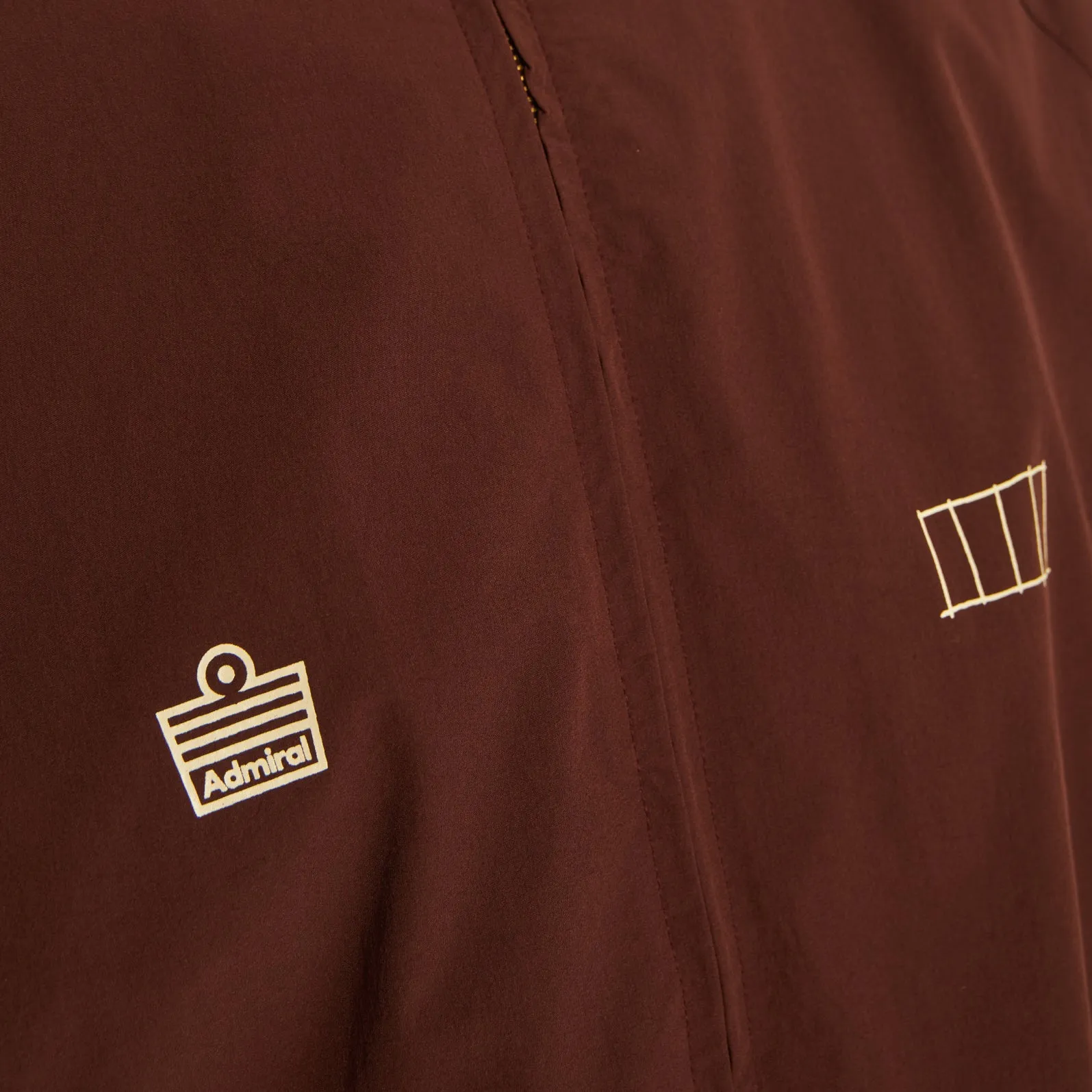 Almost Home x Admiral Original Zip Track Jacket - Coventry Brown