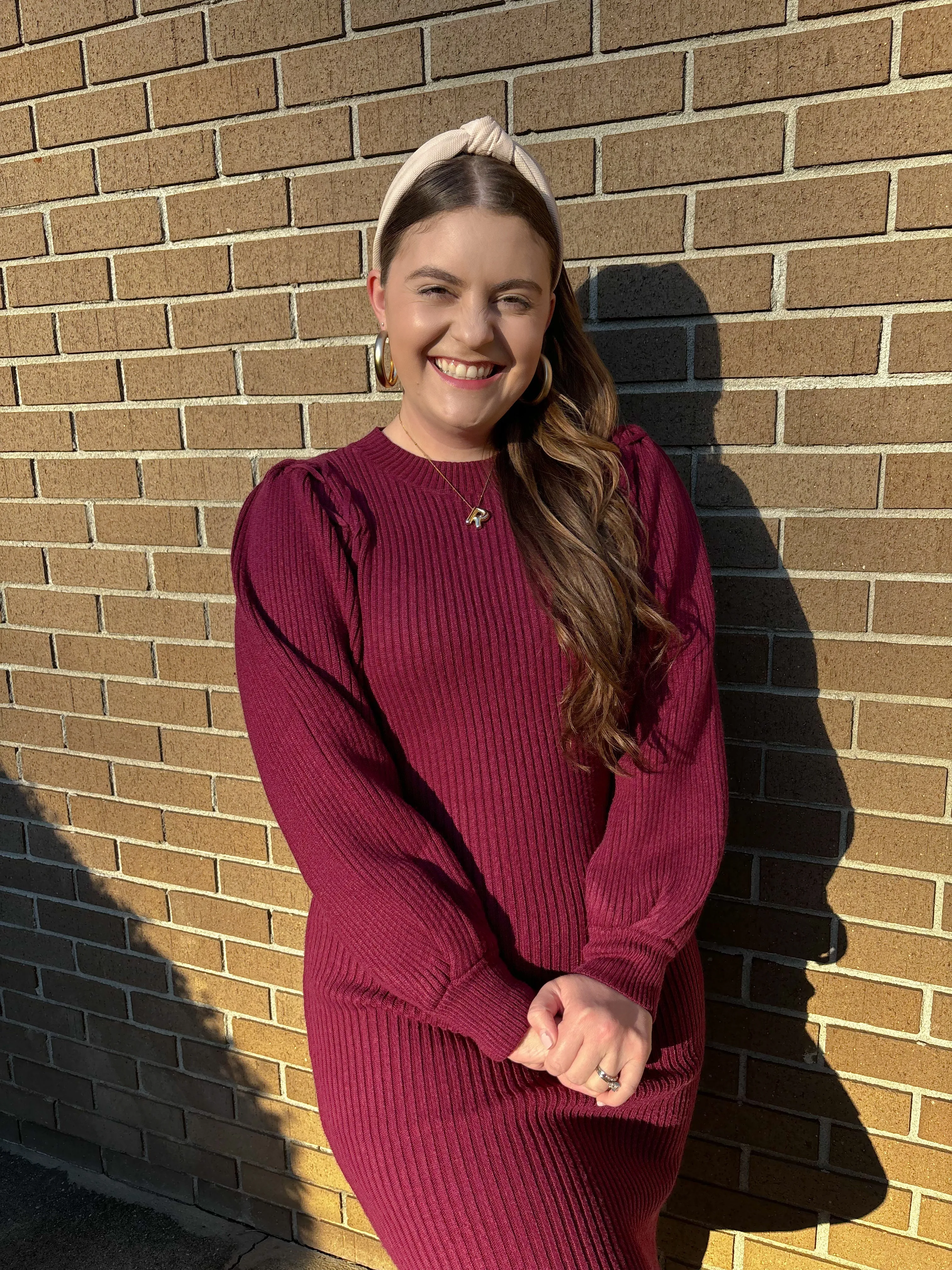 Berry Crush Sweater Dress