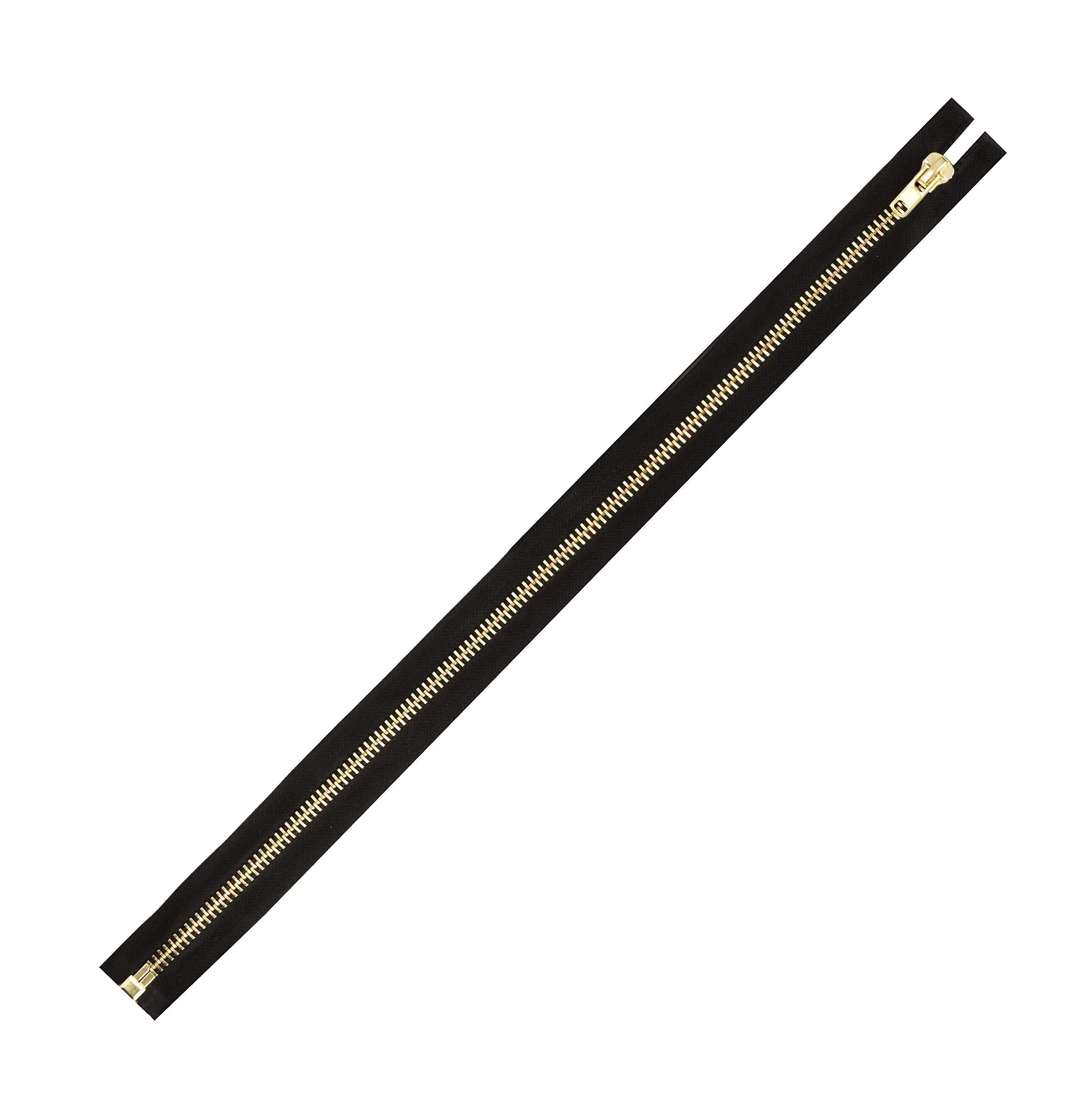 Black Heavy Duty Zippers - #10 Black Metal Zippers for Sewing - Silver Zipper Separating Zipper for Jacket Zippers Coat Zipper Upholstery Zippers