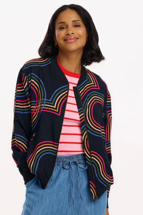 Bobbi Racer Bomber Jacket