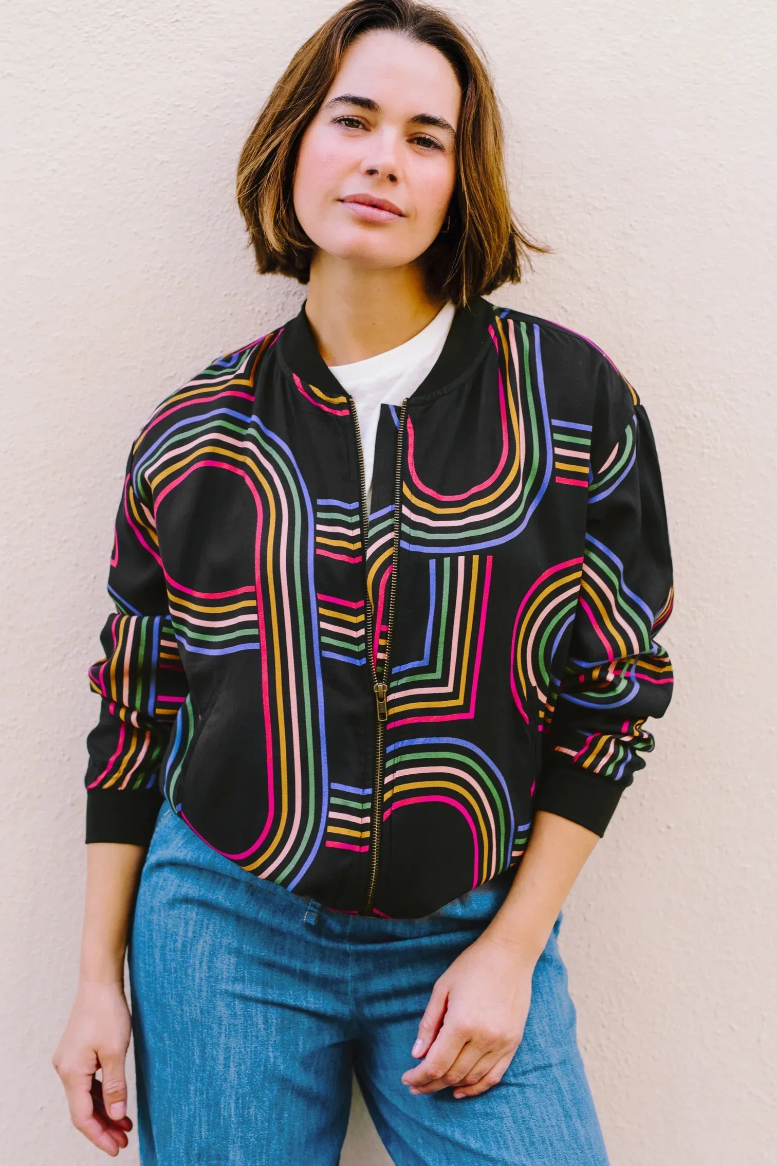 Bobbi Racer Bomber Jacket