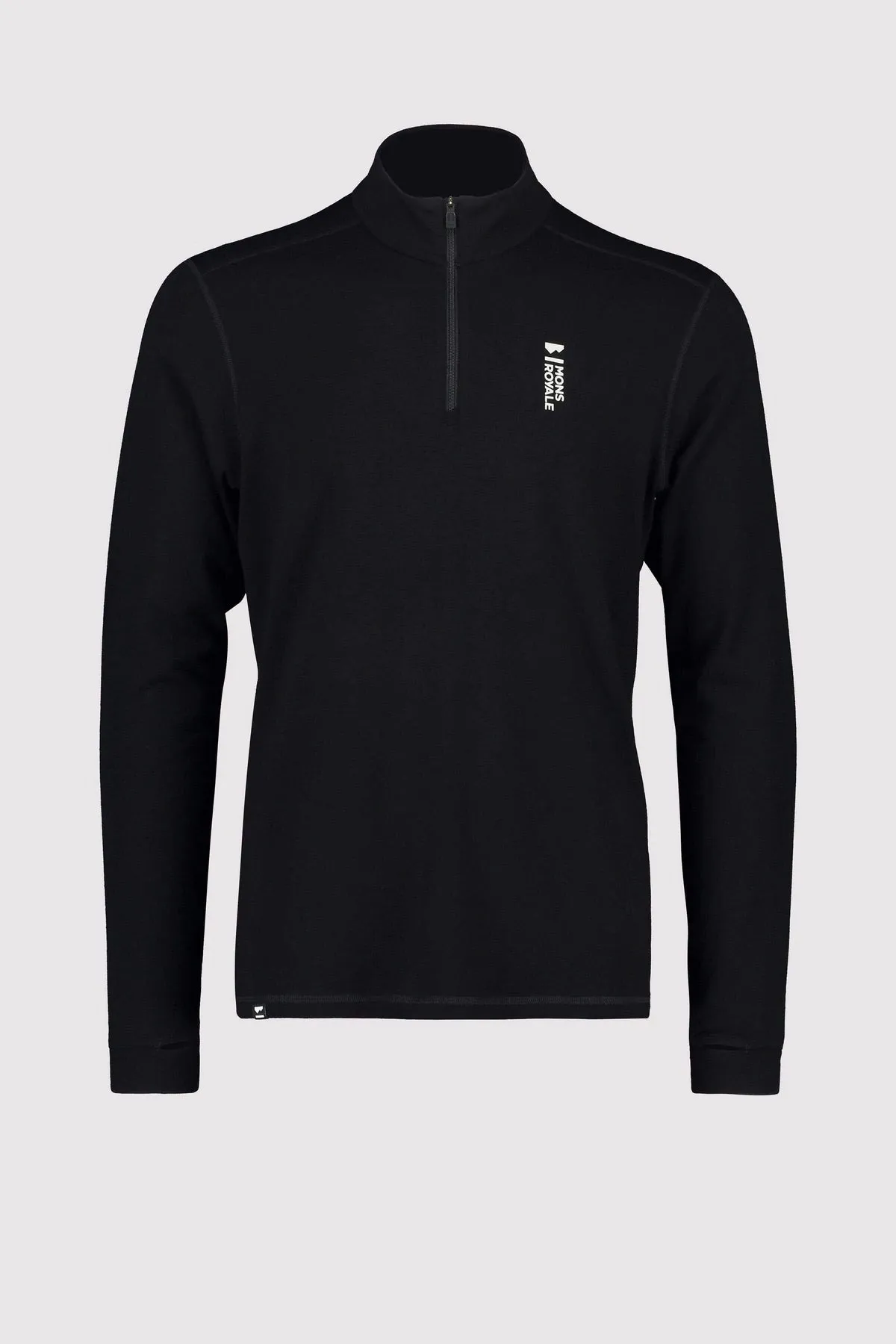 Cascade Merino Flex 200 1/4 Zip Black