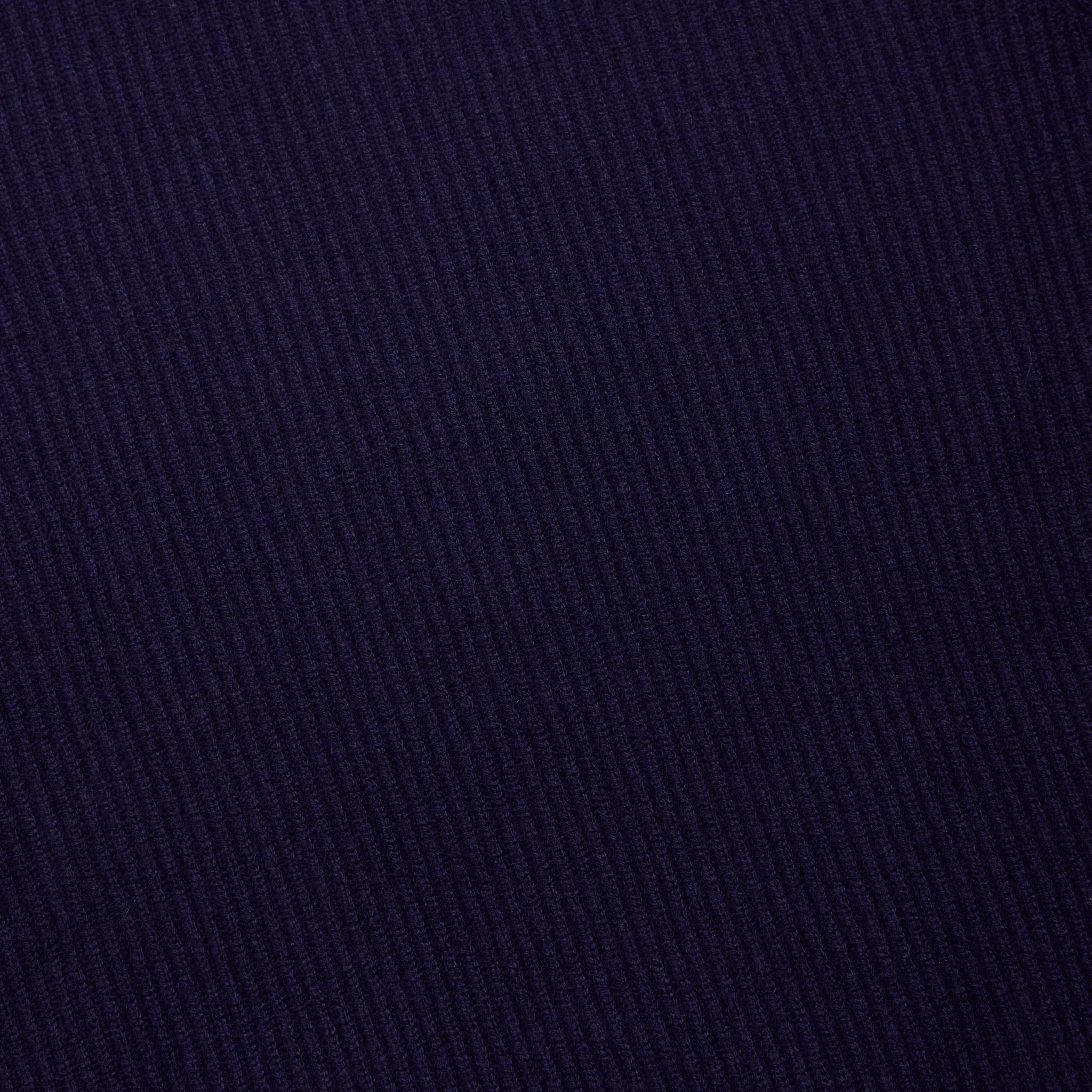 Cashmere ribbed submariner rollneck in navy