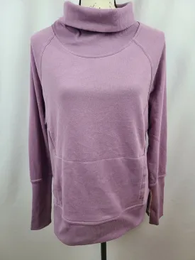 Champion C9 Women's Mauve Mist Long Sleeve French Terry Turtleneck Sweatshirt