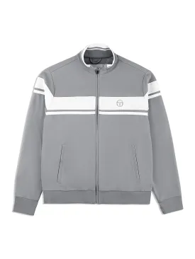 Damarindo Track Jacket Archivio- Sleet/ White