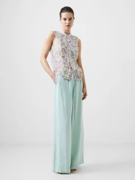 Donna Recycled Georgette Ruffle Top