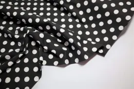 Dotty- Cotton Jersey, black