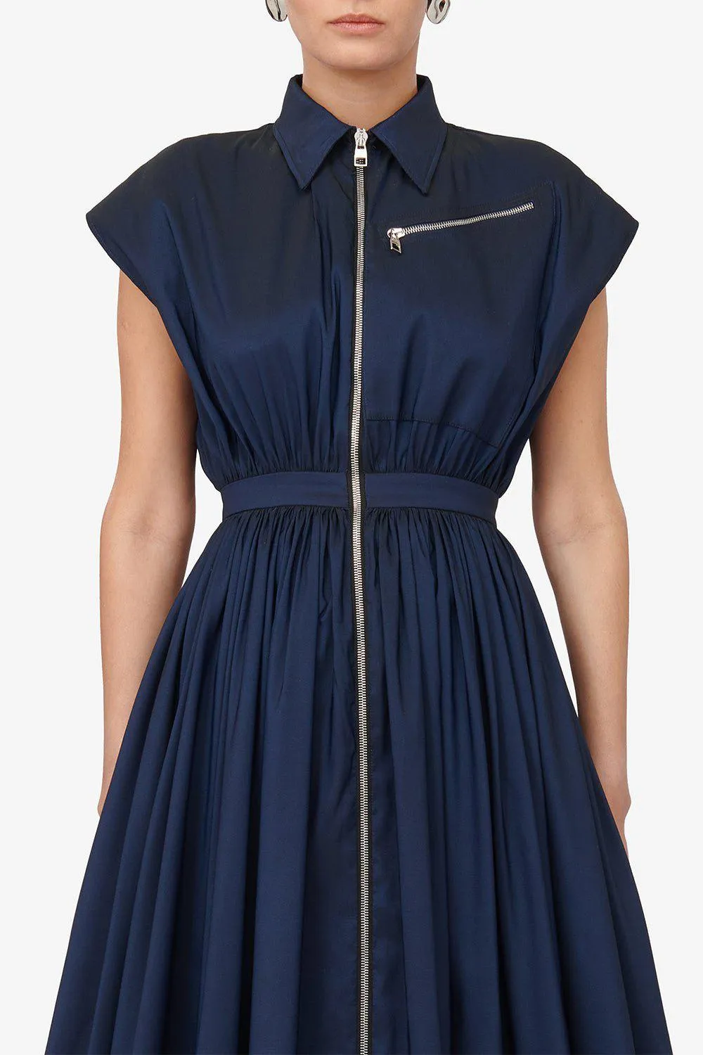 Dropped Shoulder Shirt Dress