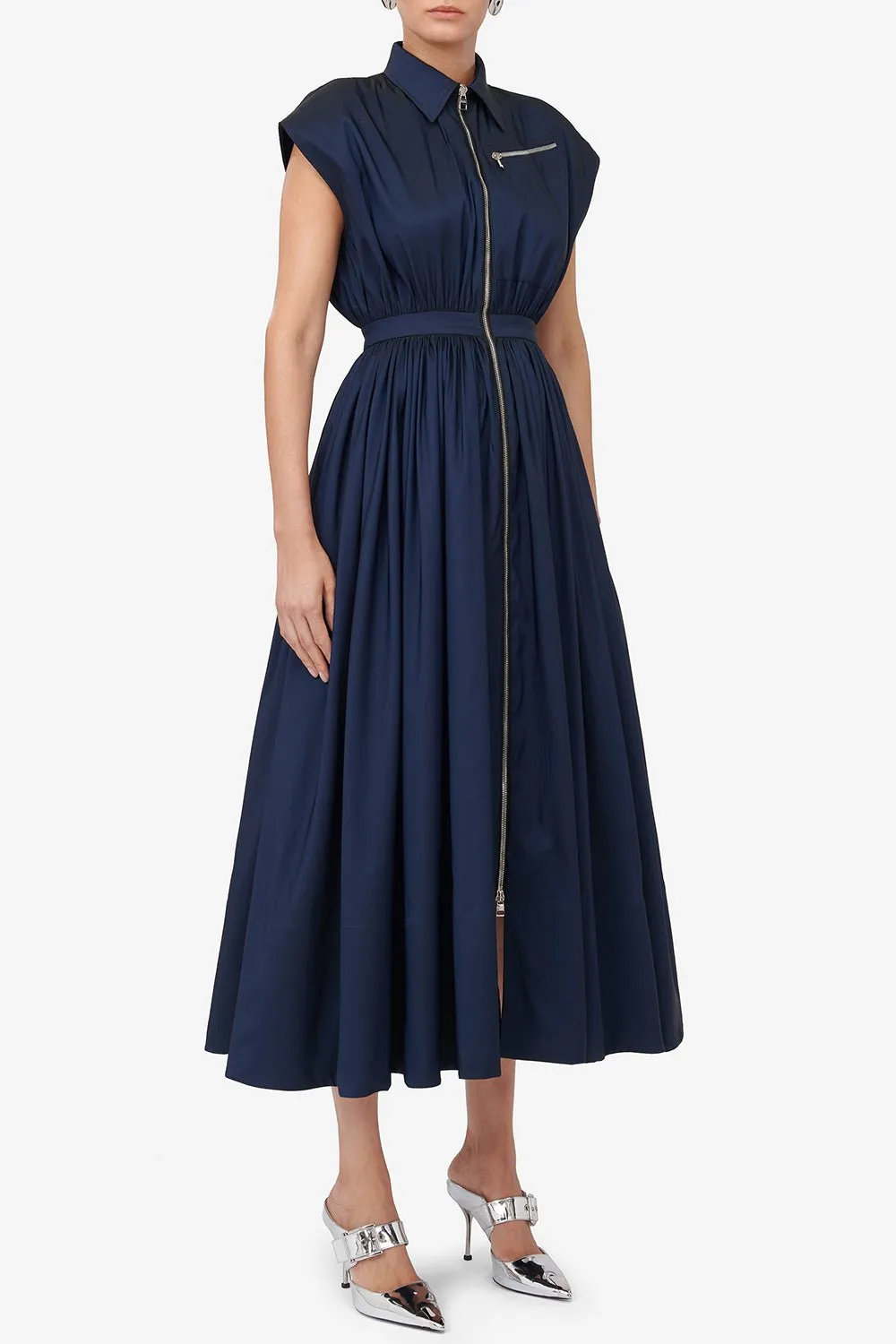 Dropped Shoulder Shirt Dress