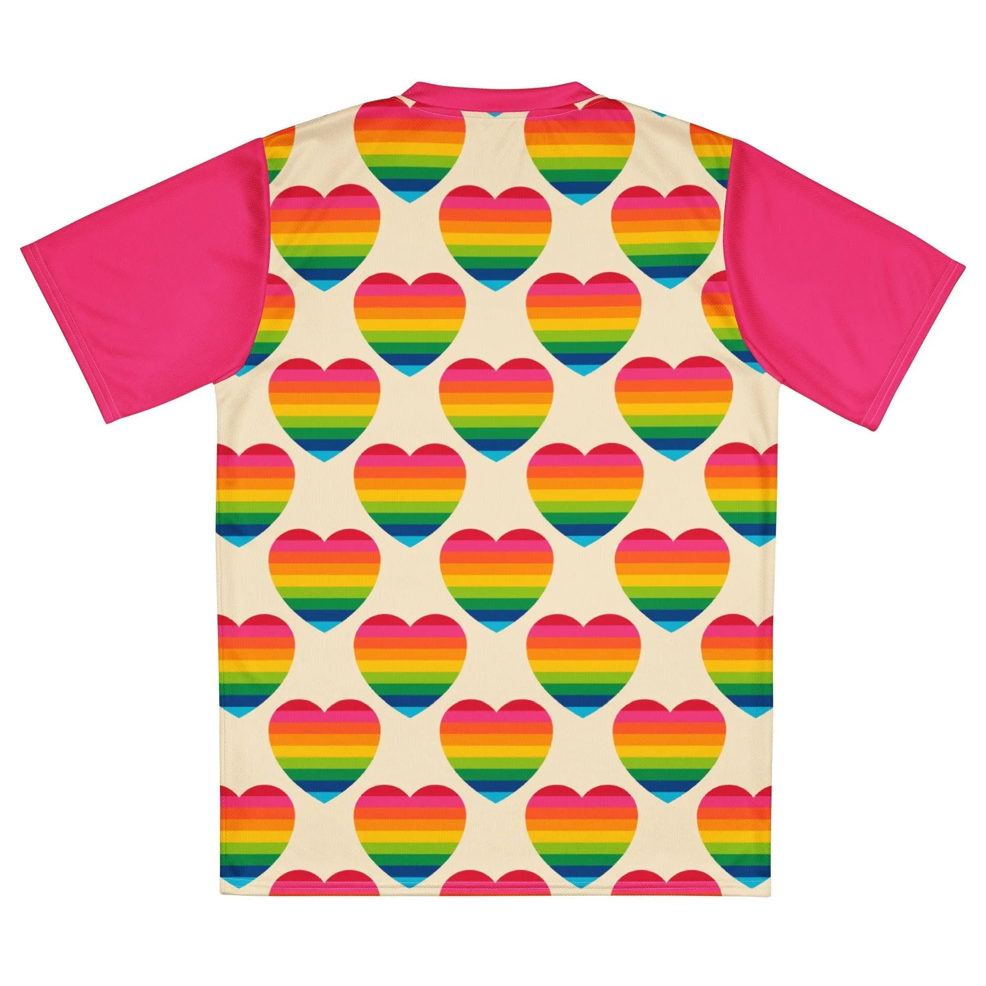 ELLIE LOVE rainbow - Recycled unisex sports jersey