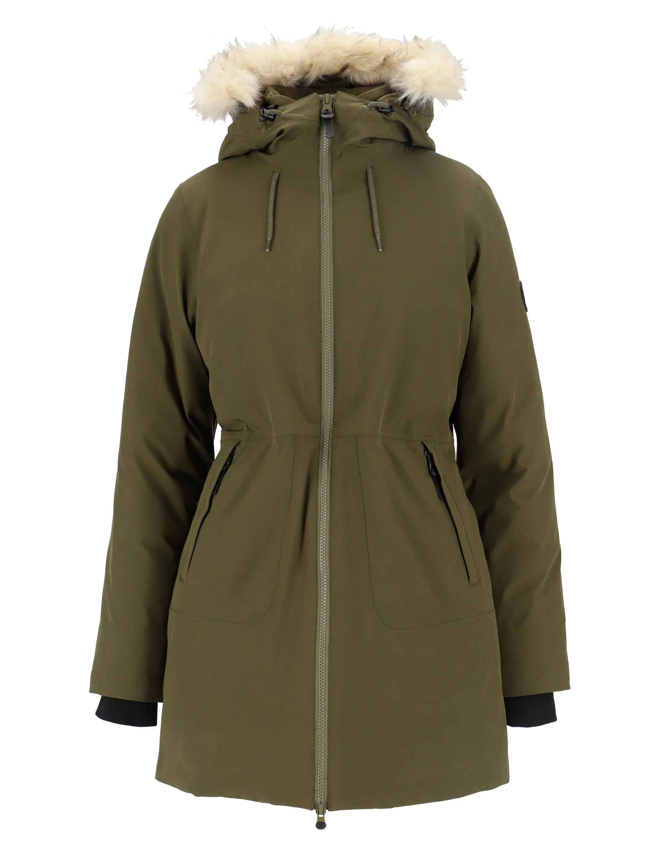 Finse Parkas - Oliven