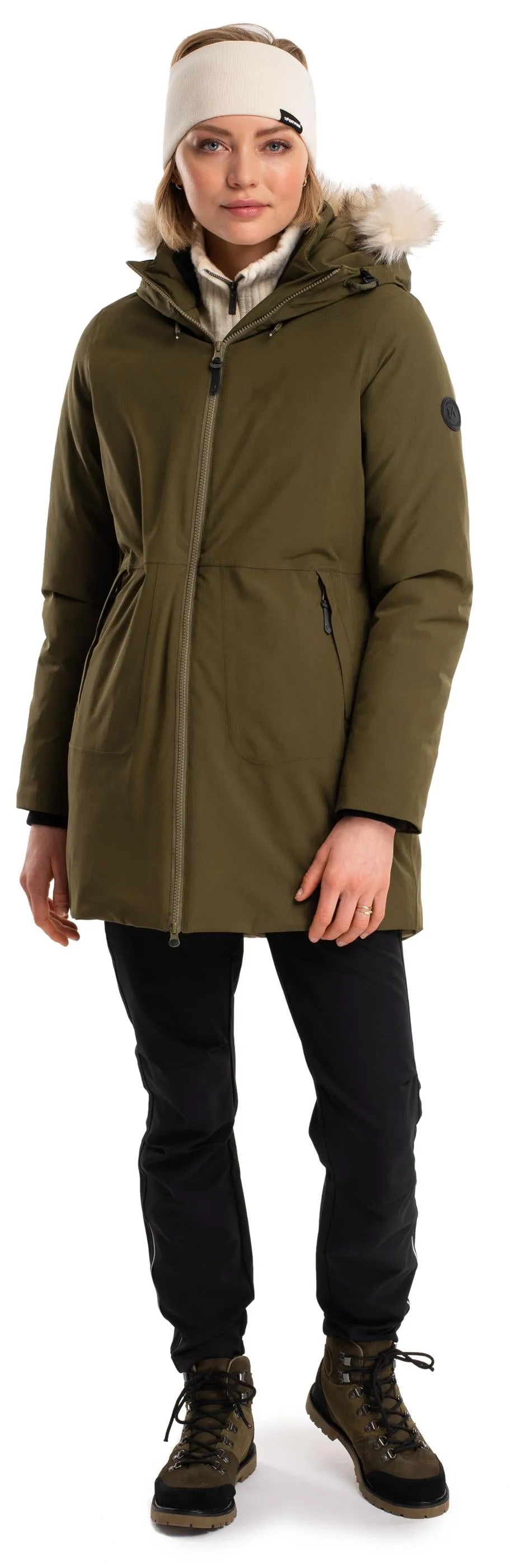 Finse Parkas - Oliven