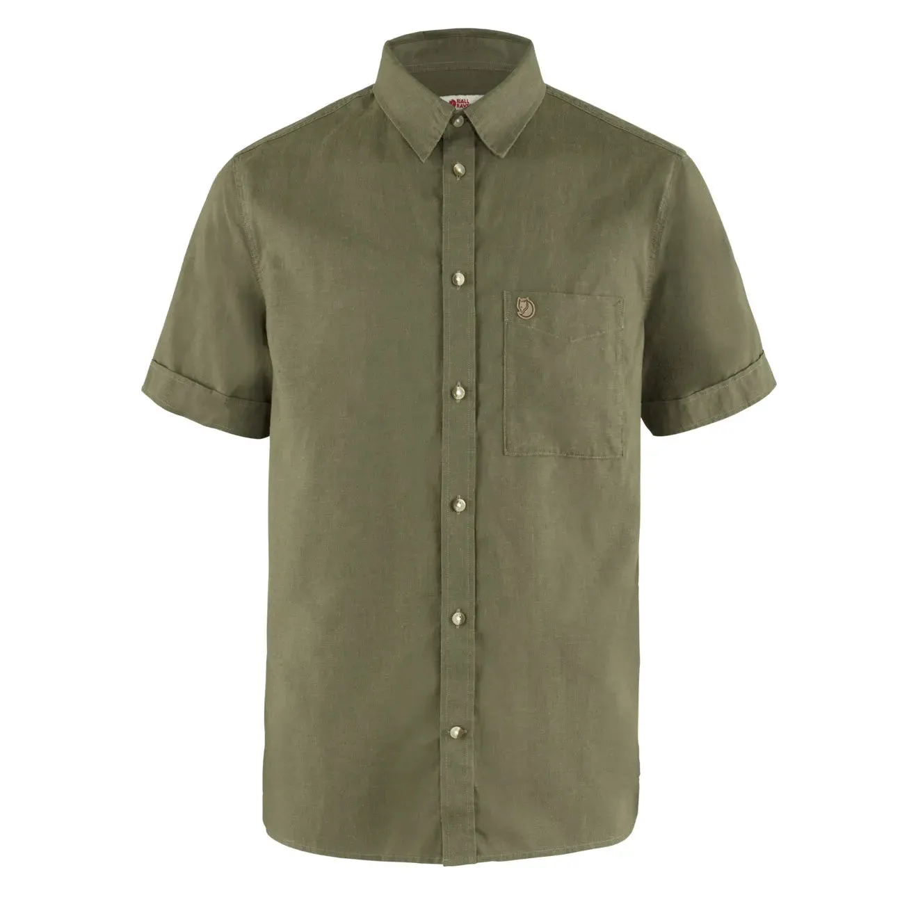 Fjallraven Ovik Travel Shirt SS Green