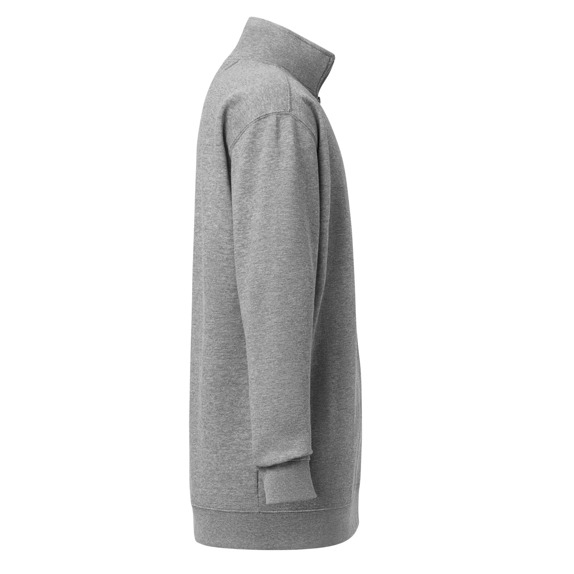 Fleece Pullover Embroidery - Carbon Grey (Glamourange Winter Embroidery Fleece Pullover Collection)