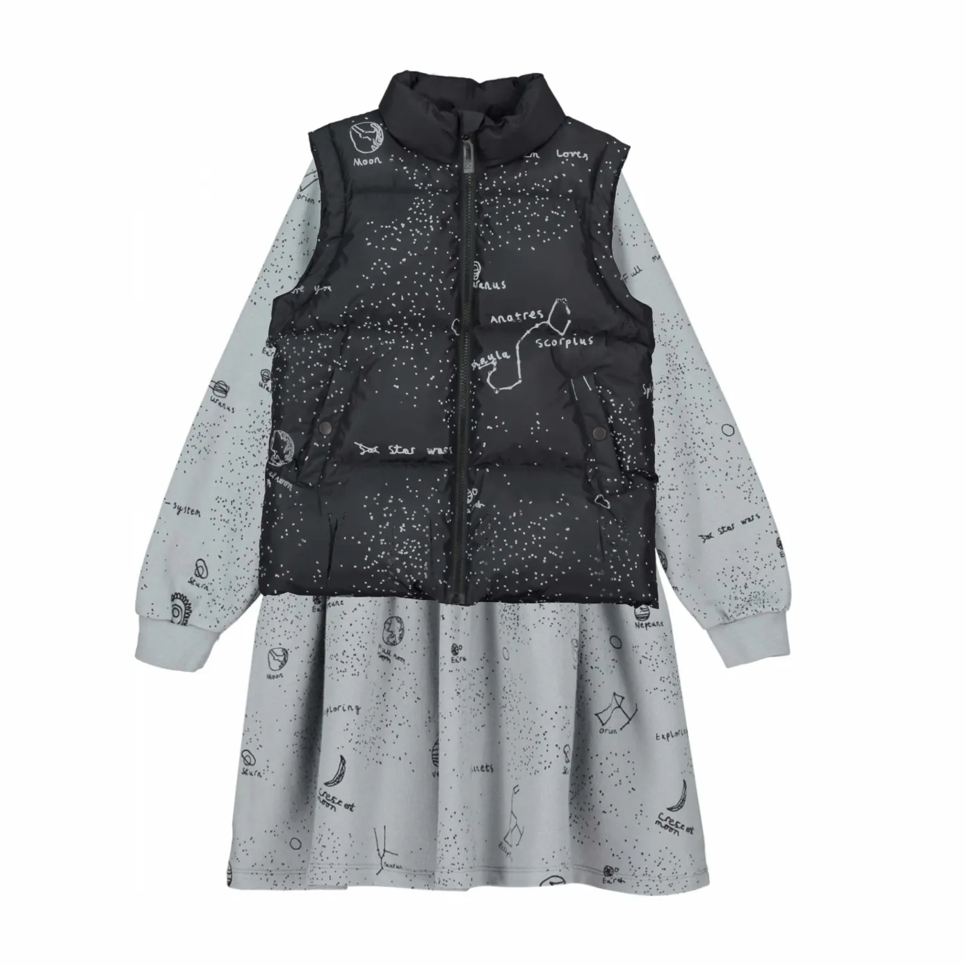Galaxy Recycled Puffa Vest