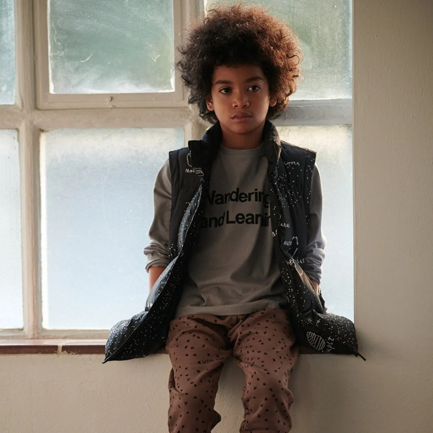 Galaxy Recycled Puffa Vest