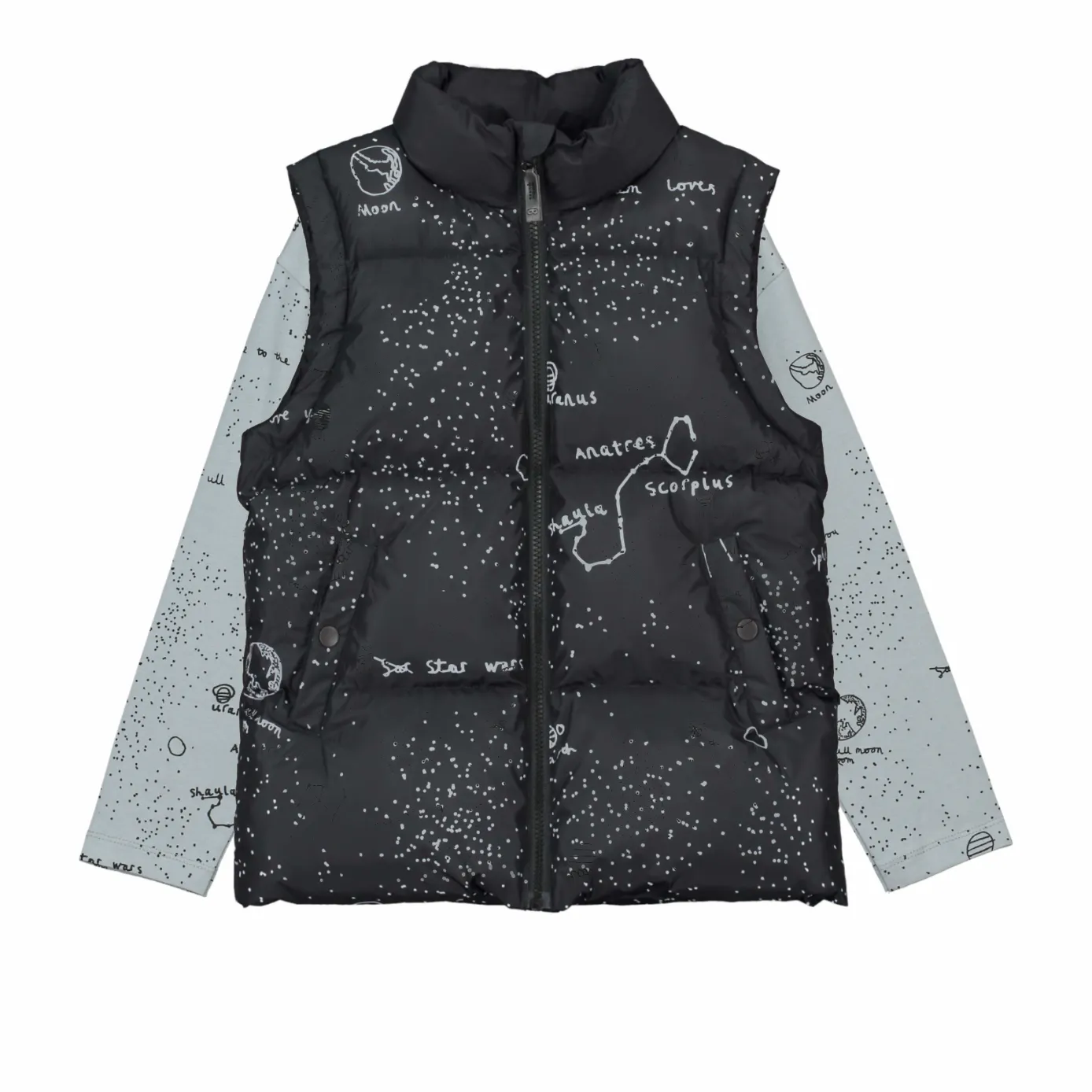 Galaxy Recycled Puffa Vest