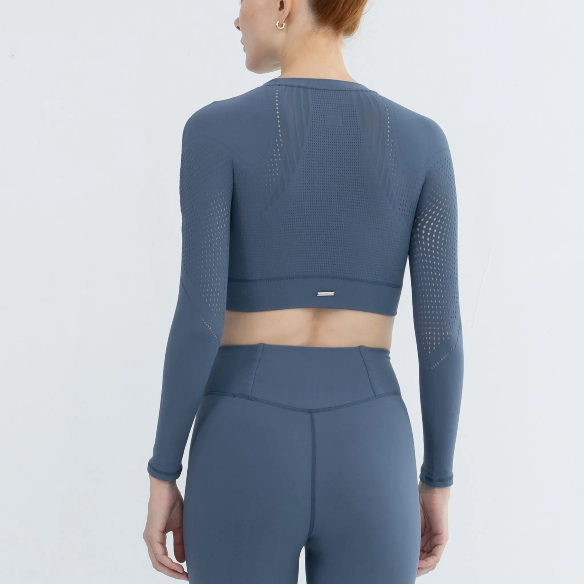 Glimmer Seamless Cropped Pullover- Ultra Short