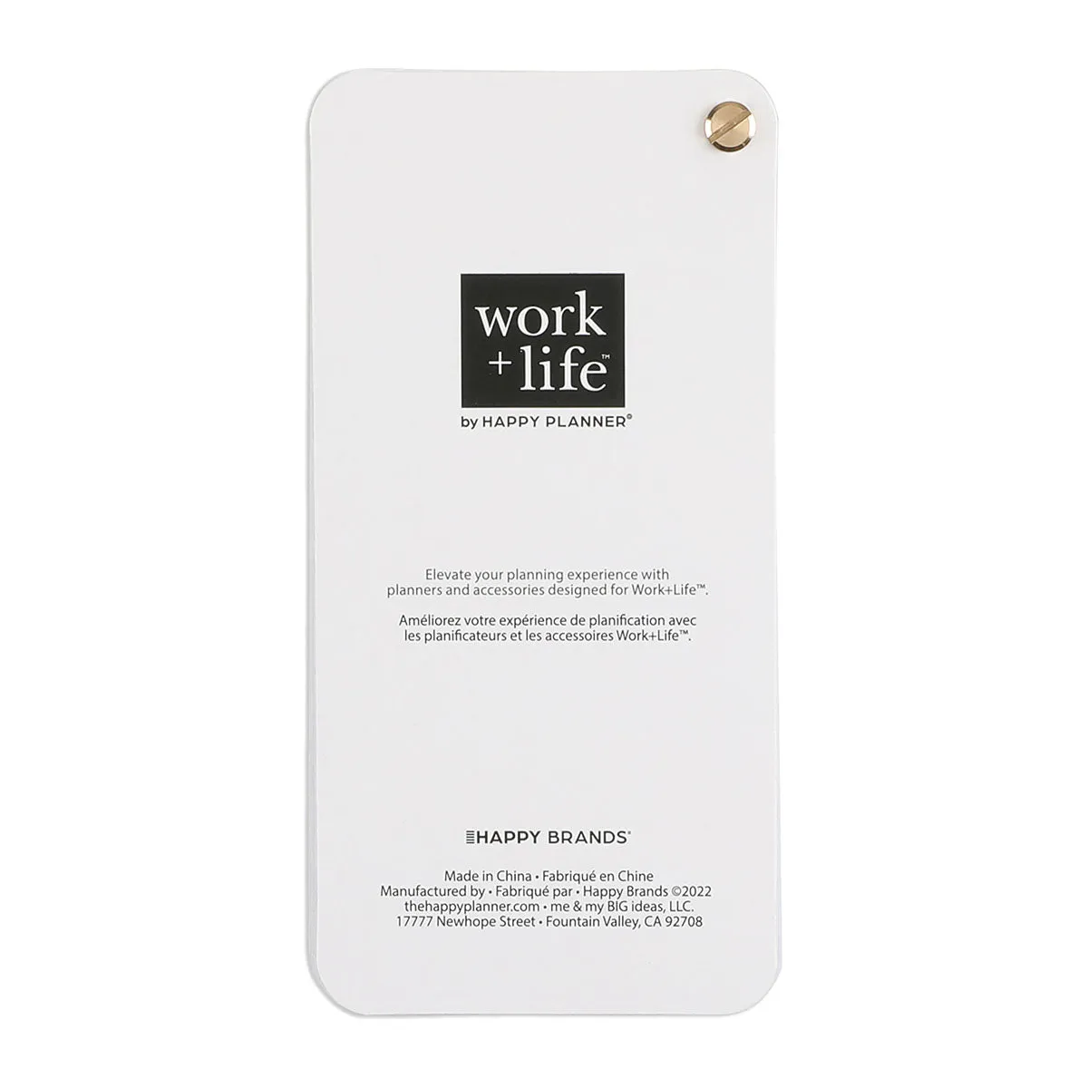Happy Planner Work Life Metropolitan Foil Sticker Fan Book