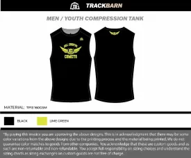 Hill-Country-Comets Mens Track Compression Tank ***UNIFORM