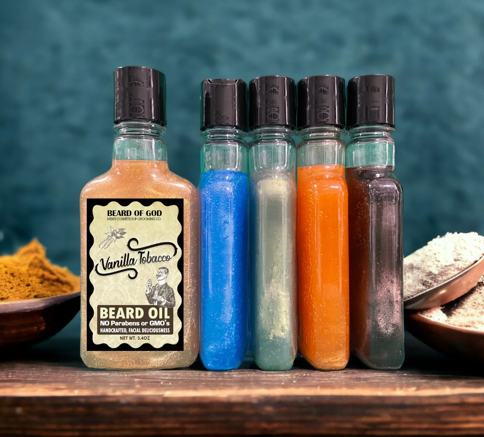 Icy Peppermint Titanium Beard Wash