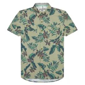 Jetty Wellspoint Woven Men's S/S Dress Shirt - Iron