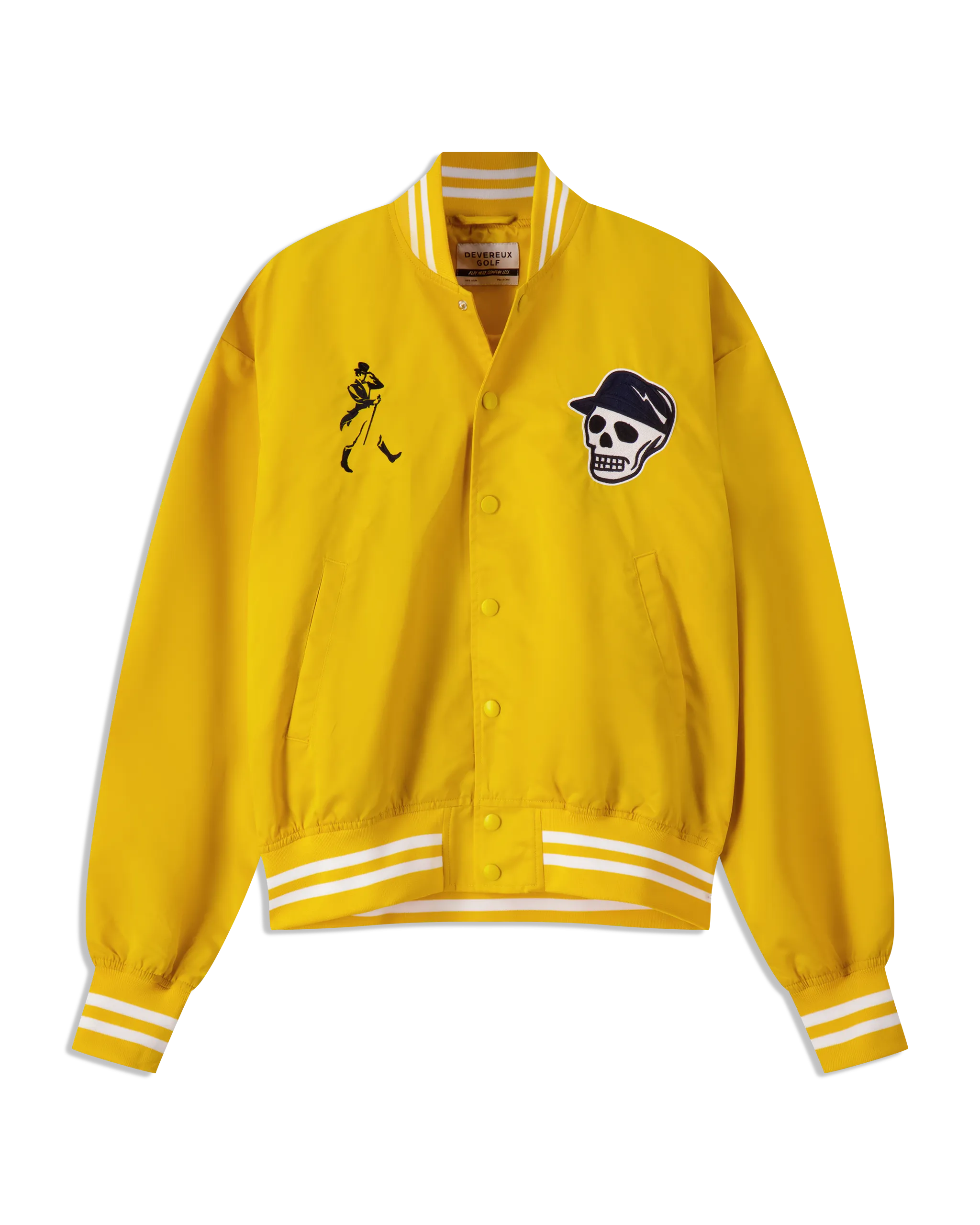 Johnnie Walker Golf Club Satin Bomber - Gold