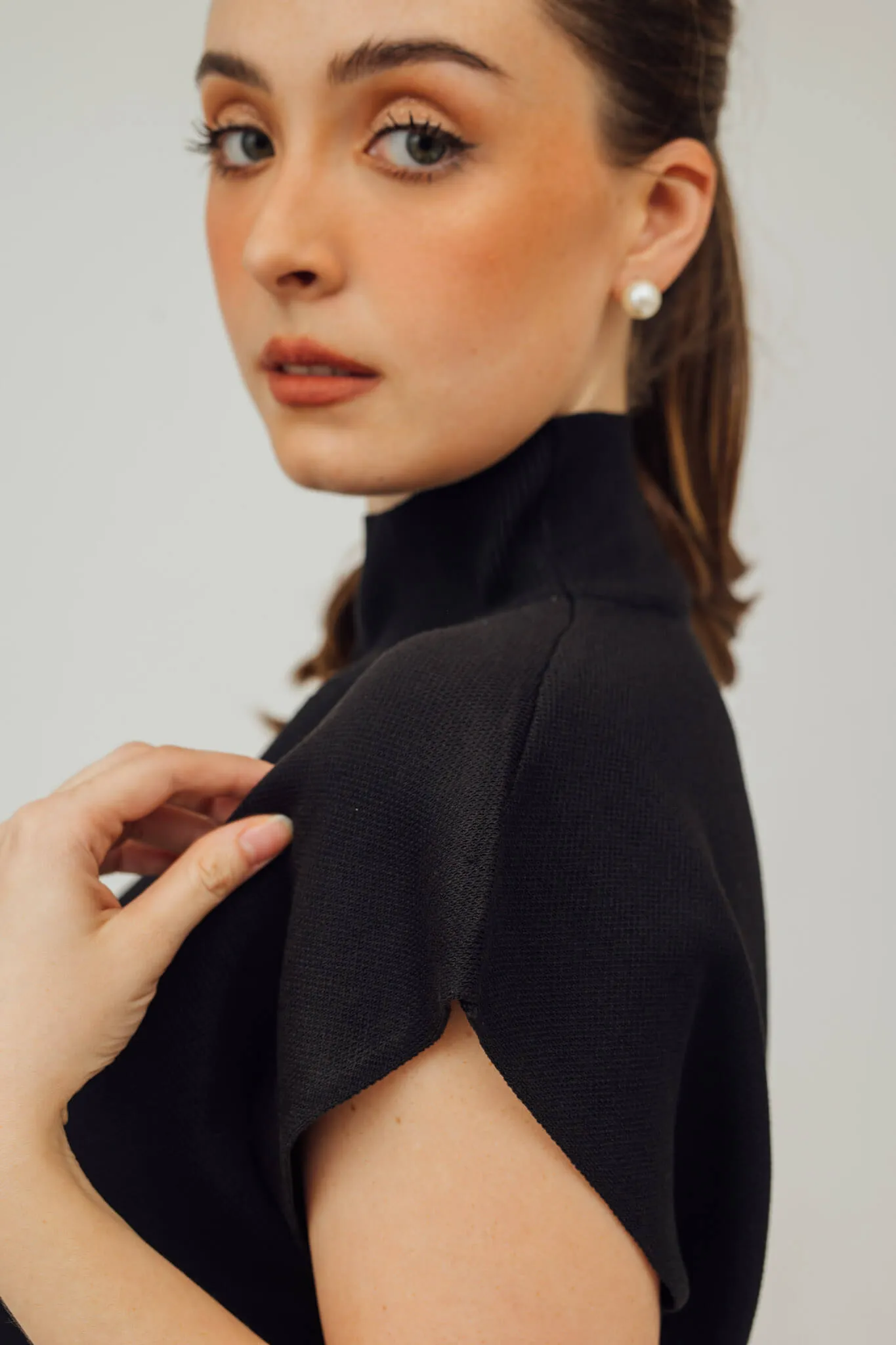 Karlie Turtleneck Knit Top