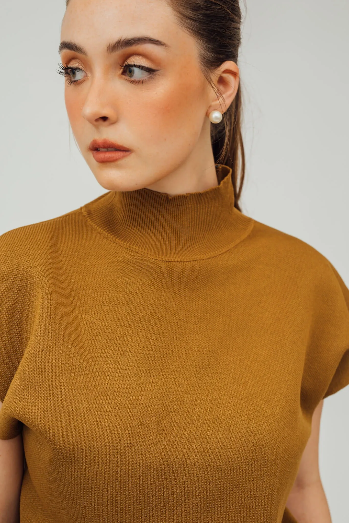 Karlie Turtleneck Knit Top