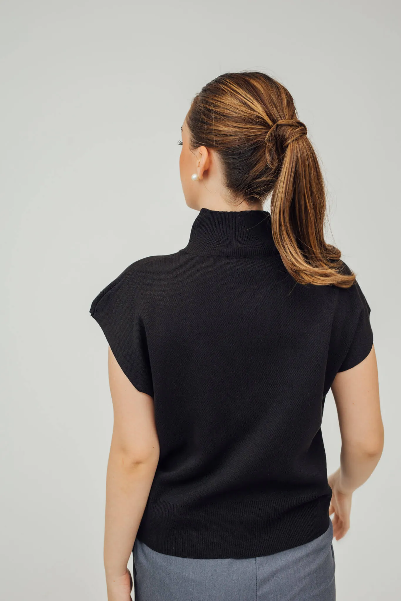 Karlie Turtleneck Knit Top