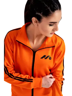 Knights' Athletic Track Jacket - Apricot Orange