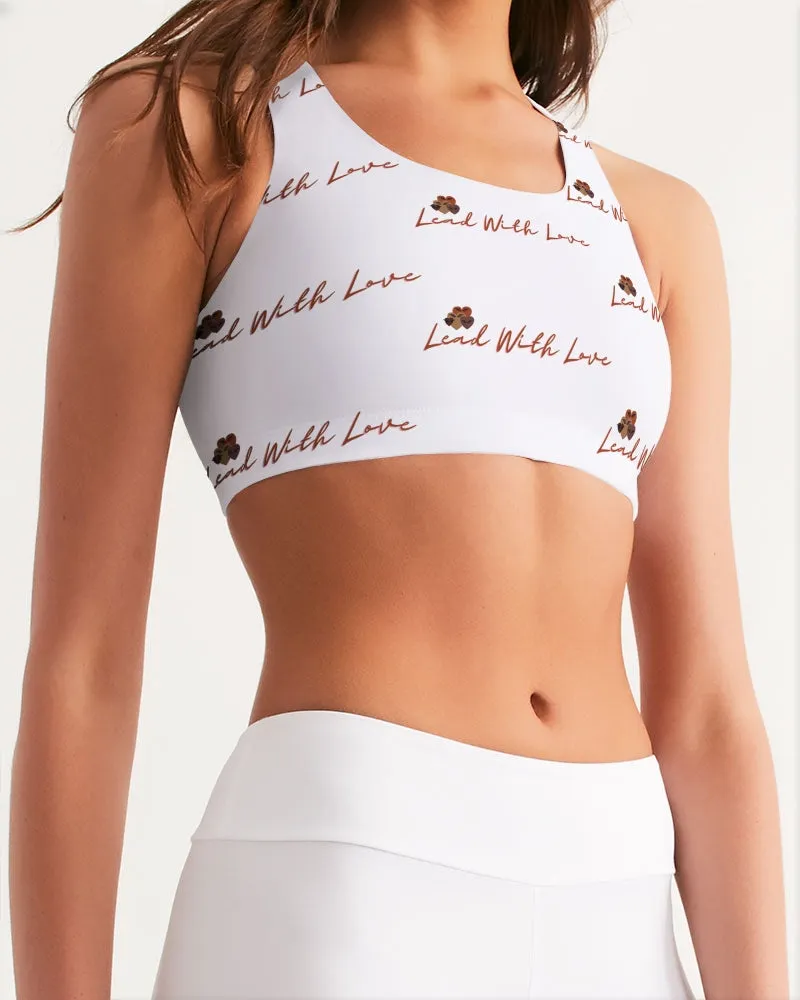 Lead with Love by SLL Women's Seamless Sports Bra