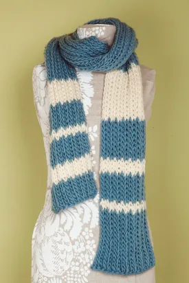 Loom Double Knit Rib Scarf - Version 1