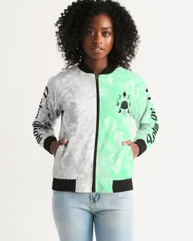 Lotus Night Women's Bomber Jacket