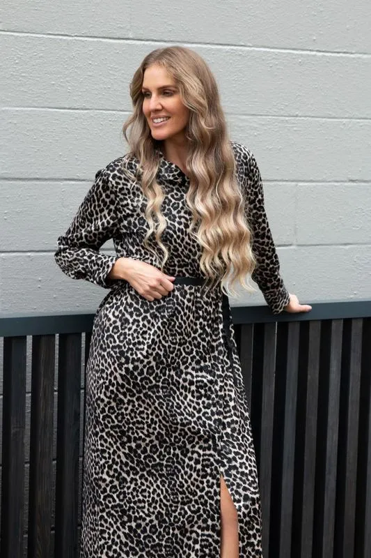 Maya Dress - Purrfect Leopard