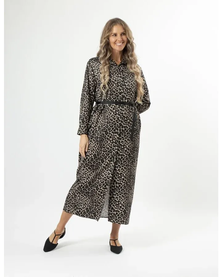 Maya Dress - Purrfect Leopard