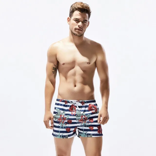 Men Swimwear Swim Shorts Breathable