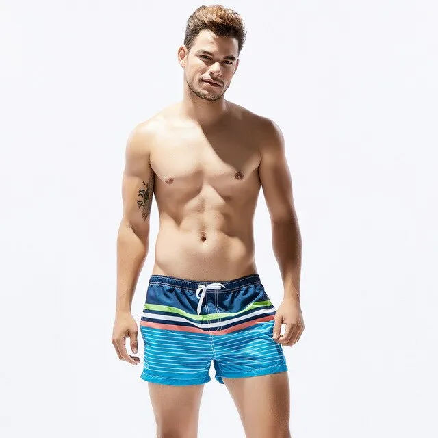 Men Swimwear Swim Shorts Breathable