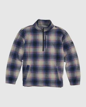 Mens Boundary Mock Neck Pullover