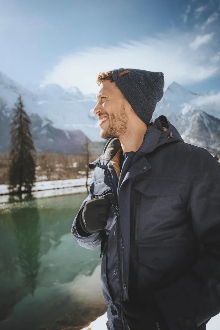 Men’s Waterproof Winter Hiking Jacket SH100 X-Warm -10°C