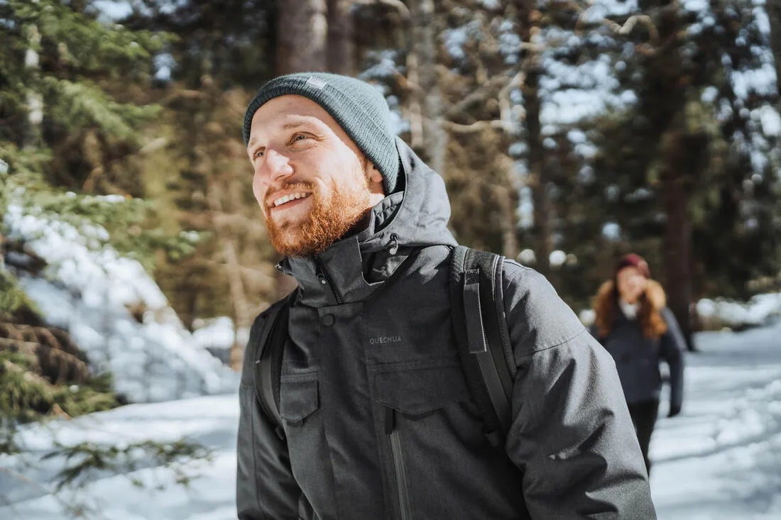 Men’s Waterproof Winter Hiking Jacket SH100 X-Warm -10°C