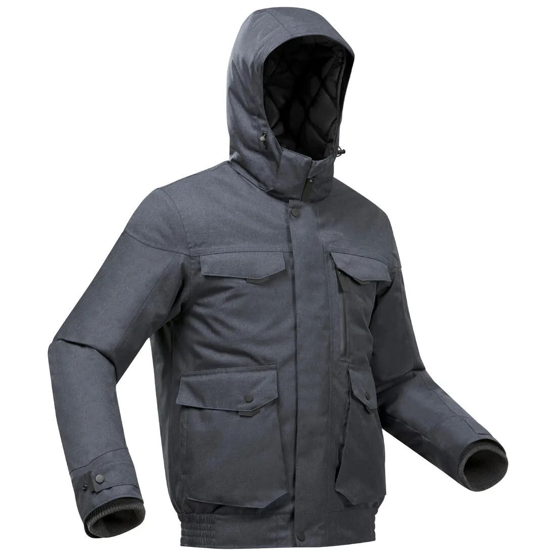 Men’s Waterproof Winter Hiking Jacket SH100 X-Warm -10°C