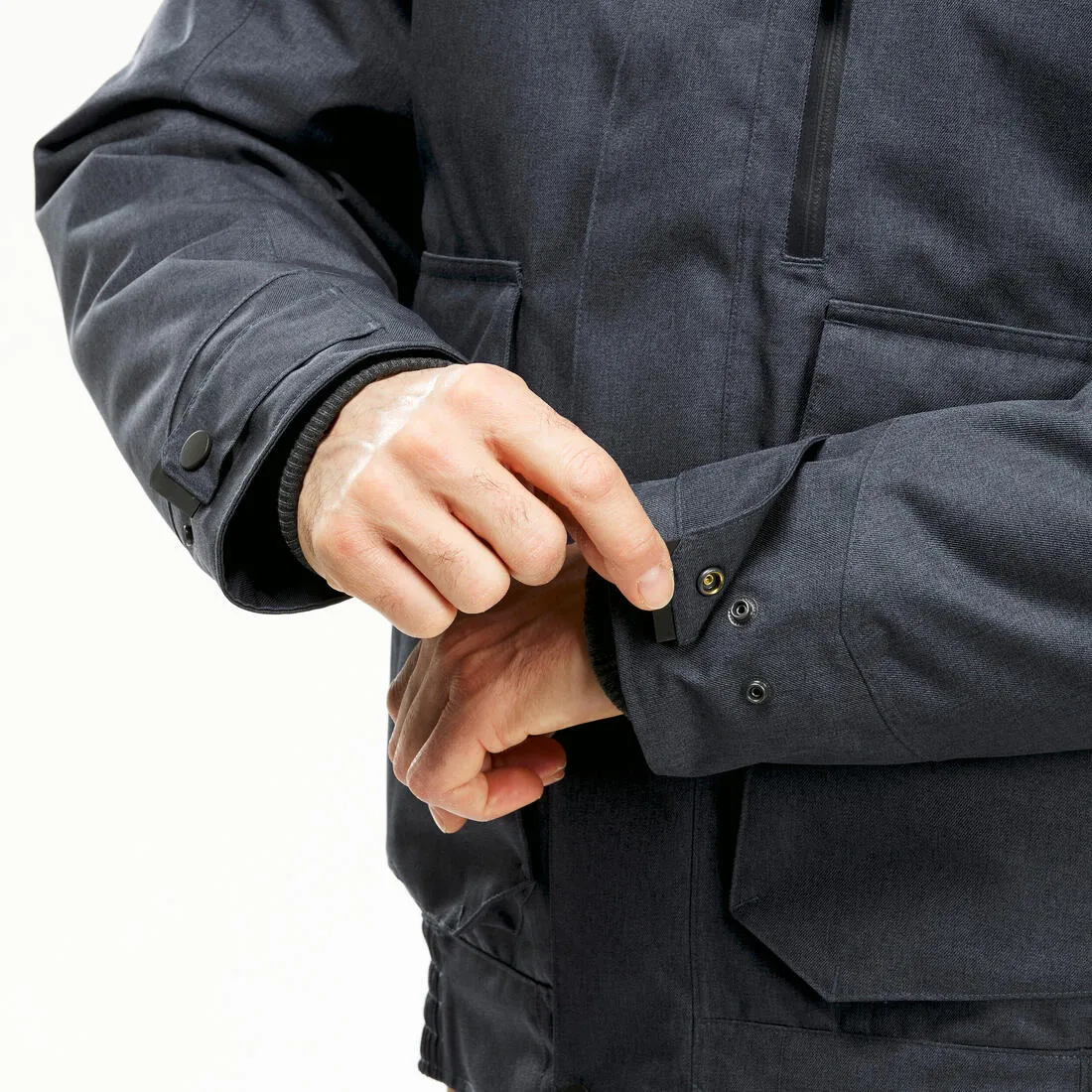 Men’s Waterproof Winter Hiking Jacket SH100 X-Warm -10°C
