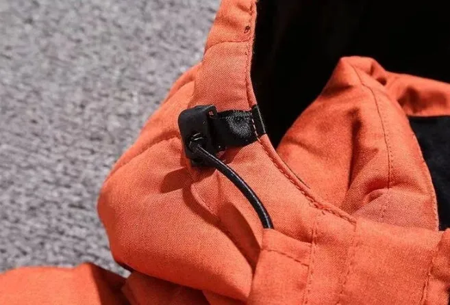 Men's Winter Jacket Thick Parkas Warm Hooded Windproof Jacket