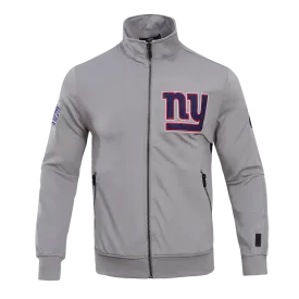 NFL NEW YORK GIANTS CLASSIC MEN'S DK TRACK JACKET (GRAY)