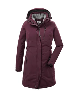 Parka funcional para mujer con capucha desmontable, Killtec Kow 165