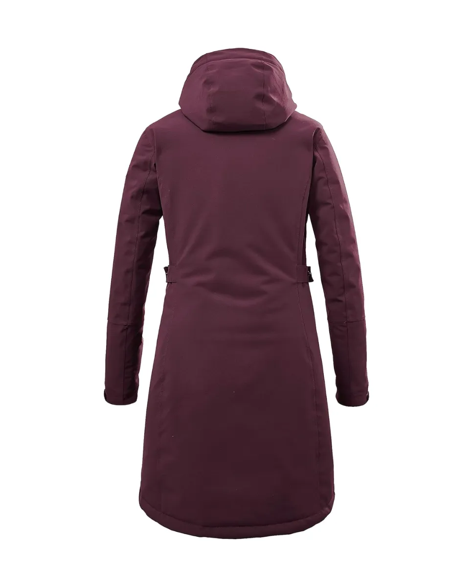 Parka funcional para mujer con capucha desmontable, Killtec Kow 165