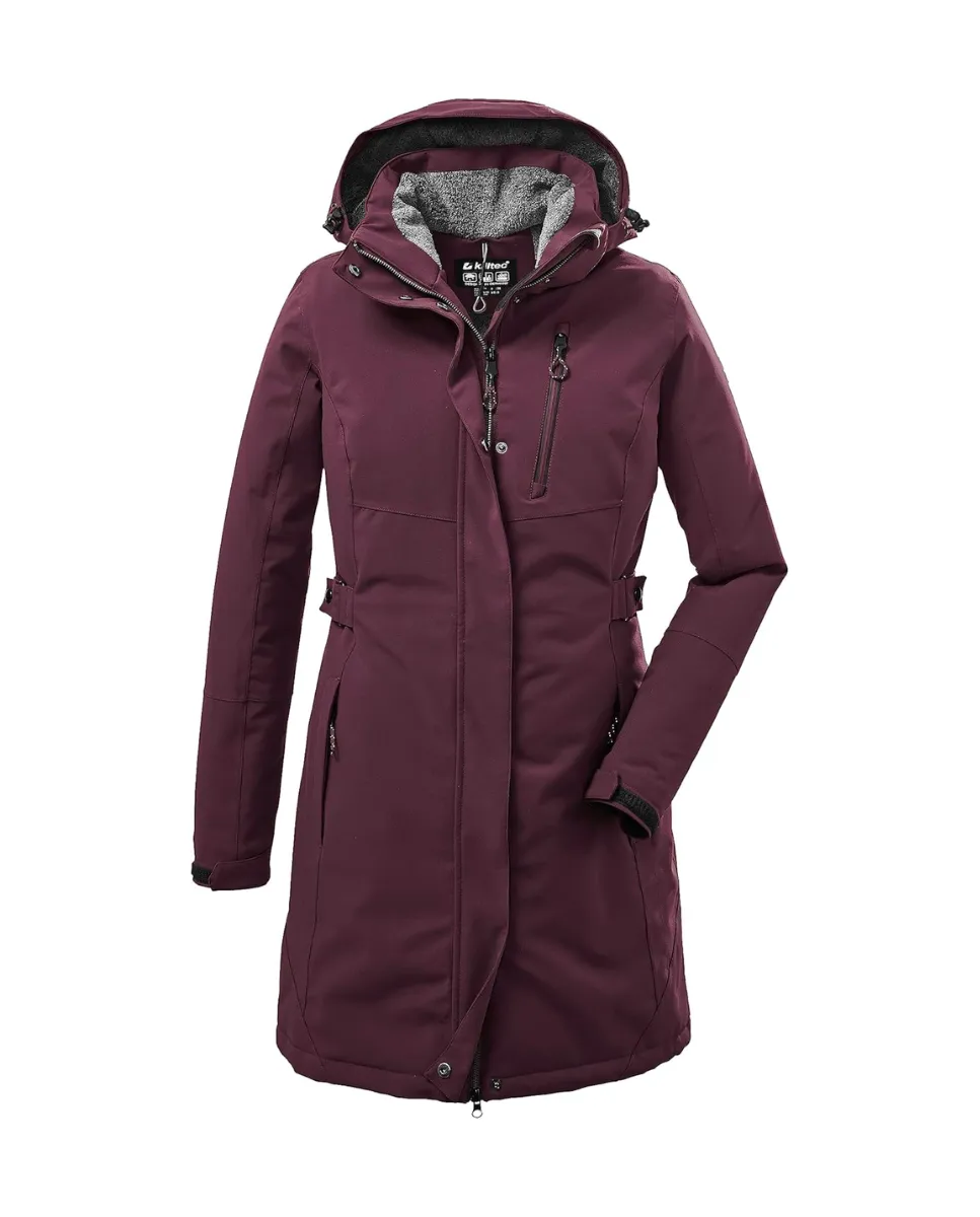 Parka funcional para mujer con capucha desmontable, Killtec Kow 165