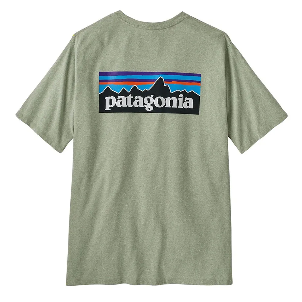 Patagonia P-6 Logo Responsibili Tee Salvia Green