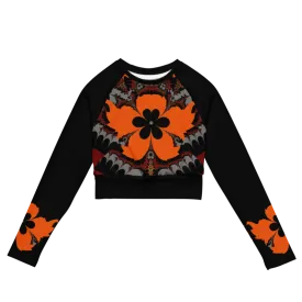 "Buccaneers Fans " Collection - Recycled Long Sleeve Crop Top